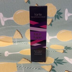 Tarte Face Tape Foundation in Black and Purple Packaging